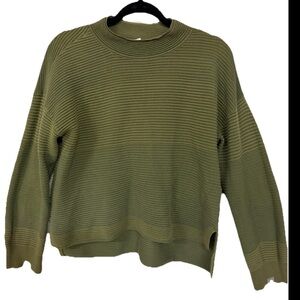 daily PRACTICE by Anthropology Sz M Women’s  Knitted Relaxed Sweater Color Block